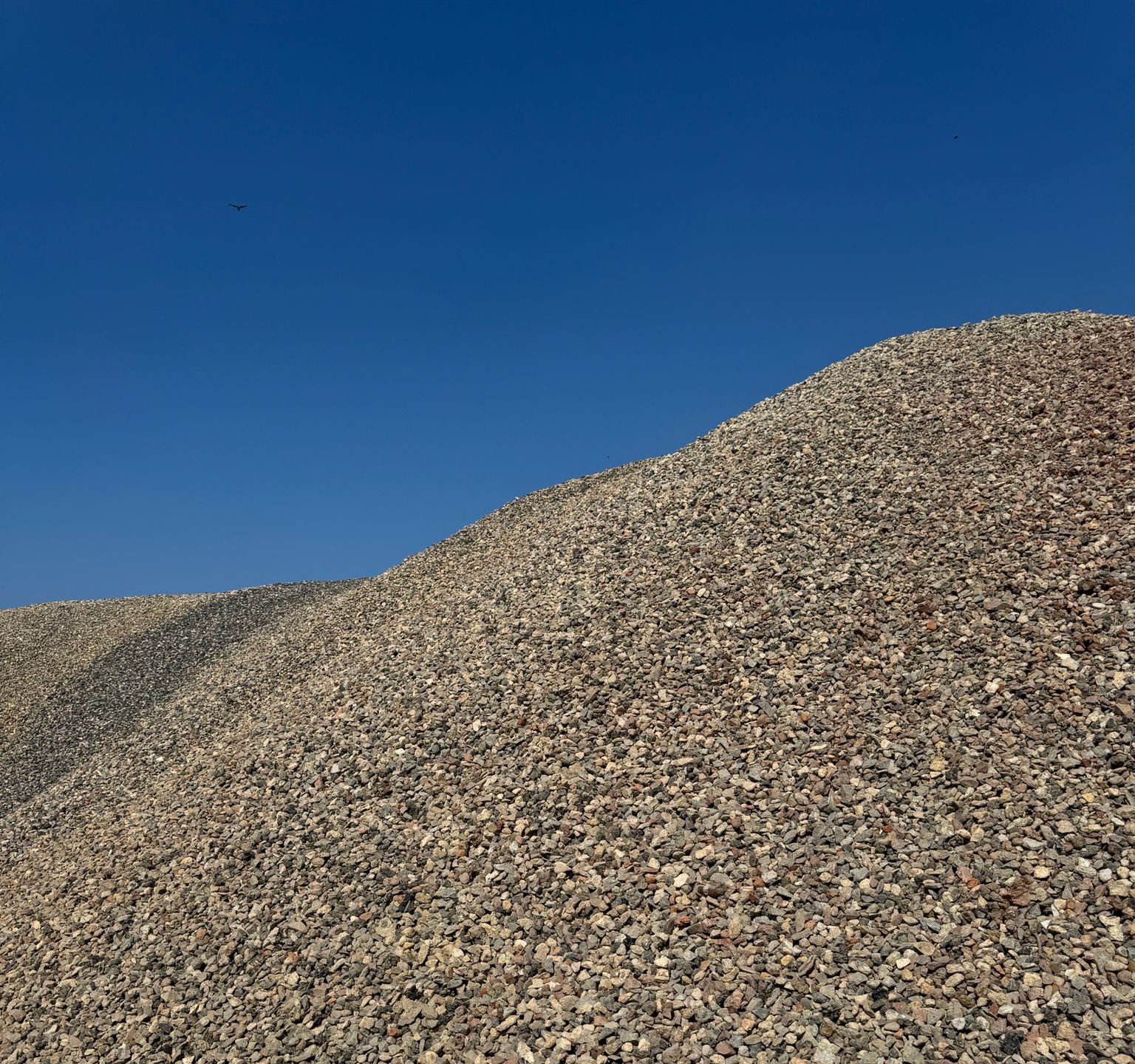 Aggregates Stone Pile